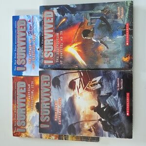 Children's Book - I Survived Series - Katrina, Grizzlies, Revolution, Pompeii